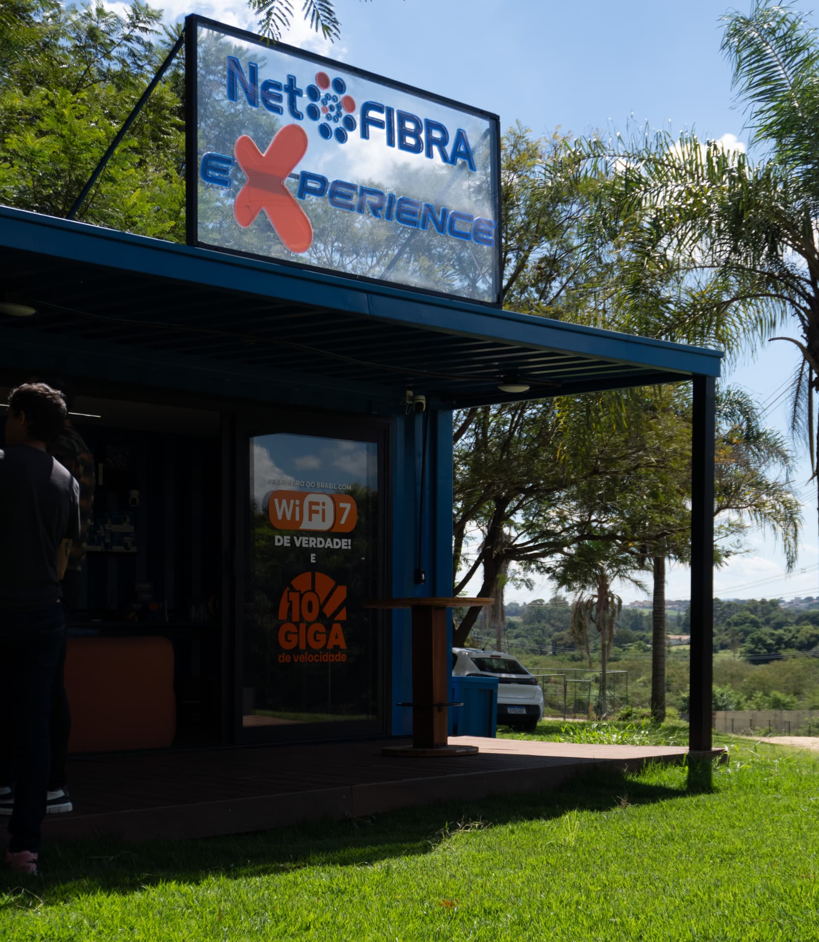 NetFibra Experience, hub tecnológico instalado no Reserva da Serra